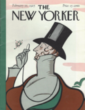 Eustace Tilley on the cover of the first edition of The New Yorker in 1925