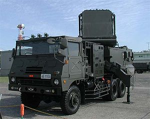 JASDF Fire Control Systems vehicle.