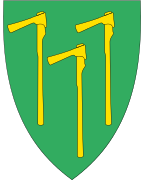 Coat of arms of Åmot Municipality