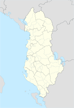 Thartor is located in Albania