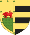 Coat of arms of the dukes of Gandía.