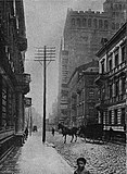 Cedergren skyscraper in Warsaw, 1910