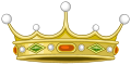 A coronet of a Spanish viscount