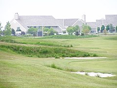 State Park Lodge, golf course in the foreground