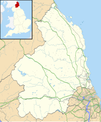 Whitelee Moor is located in Northumberland