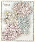 1850 Map of Ireland