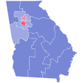 2016 Georgia Republican presidential primary by congressional district