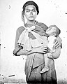 A Baksa woman and child, Formosa 1871