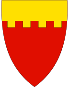 Coat of arms of Borge Municipality (1963-1993)