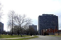 Lafayette Towers in Lafayette Park