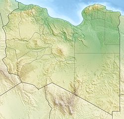 1963 Marj earthquake is located in Libya