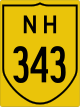 National Highway 343 shield}}