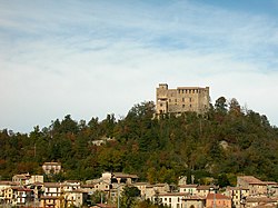 View of Zavattarello Castle