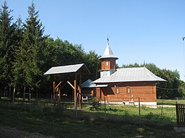 Wooden Orthodox church in Udești