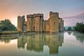 Image 41Bodiam Castle is a 14th-century moated castle in East Sussex. Today there are thousands of castles throughout the UK. (from Culture of the United Kingdom)