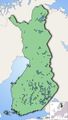 Template for maps about Finland