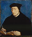 Image 9 Guillaume Budé Painting credit: Jean Clouet Guillaume Budé (26 January 1467 – 23 August 1540) was a French scholar and humanist. He was involved in the founding of Collegium Trilingue, which later became the Collège de France. Budé was also the first keeper of the royal library at the Palace of Fontainebleau, which was later moved to Paris, where it became the Bibliothèque nationale de France. He was an ambassador to Rome and held several important judicial and civil administrative posts. This picture is an oil-on-panel portrait of Budé, produced around 1536 by Jean Clouet, a painter at the court of King Francis I of France. He was a very skilful painter and many fine portraits are attributed to him, but his picture of Budé is his only documented work, being mentioned in Budé's handwritten notes. The painting is now held by the Metropolitan Museum of Art in New York City. More selected pictures