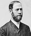 Image 32Heinrich Rudolf Hertz (1856–1894) proved the existence of electromagnetic radiation. (from History of radio)