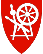 Coat of arms of Gáivuotna-Kåfjord-Kaivuono Municipality