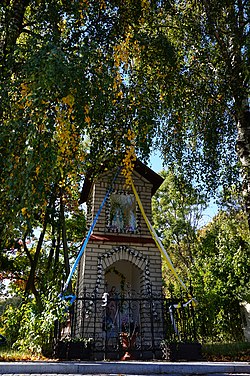 Wayside shrine in Drzewina