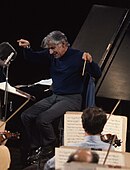 Leonard Bernstein by Allan Warren, 1973
