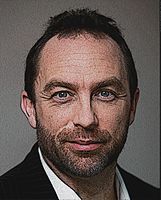 Founder Jimmy Wales, official portrait