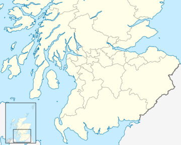 2016–17 Scottish Basketball Championship Men season is located in Scotland South