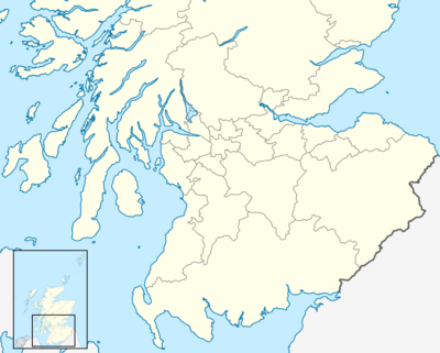 2012–13 Scottish Men's National League season is located in Scotland South