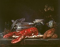 Anne Vallayer-Coster, Still Life With Lobster (c. 1781)