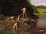 Thomas Eakins, The Swimming Hole, 1884–85