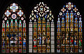 Image 13 Stained glass windows by Jean-Baptiste Capronnier Windows: Jean-Baptiste Capronnier; photograph: Joaquim Alves Gaspar Three scenes of the legend of the Miraculous Sacrament in stained glass windows in the Cathédrale Saints-Michel-et-Gudule of Brussels by Jean-Baptiste Capronnier (c. 1870). The contributions of Capronnier (1814–1891) helped lead to a revival in glass painting. More selected pictures