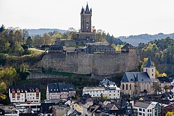 Dillenburg - View on the Wilhelmsturm and the old town