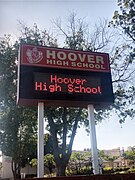 Hoover High School, 4400 Block