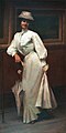 Arthur Timótheo da Costa: Lady in white (1906)