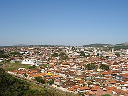 View of part of the city.