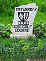 Estabrook Park disk golf marker