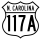 U.S. Highway 117A marker