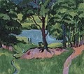 Ernst Ludwig Kirchner, Bohemian Lake, 1911