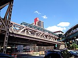 The former IRT Second Avenue Line approaches to the Queensboro Bridge