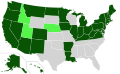 Medicaid Expansion as of 2018
