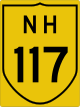 National Highway 117 shield}}
