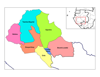 Ndolou Department in the region