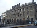 The former Palace of the Marquesses of El Apartado, in front of Mexico City's Templo Mayor, designed by Manuel Tolsá