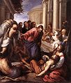 Image 30Jesus healing the paralytic in The Pool by Palma il Giovane, 1592 (from Jesus in Christianity)