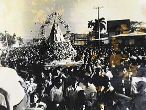 Procession of the Virgen de la Candelaria de la Popa, photo of 1933[2]
