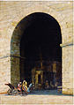 The Entrance of the Souks in Constantinople