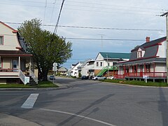 Junction with Quebec Route 226 in Sainte-Marie-de-Blandford.