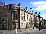 An English police station: Wood Street station in Wakefield