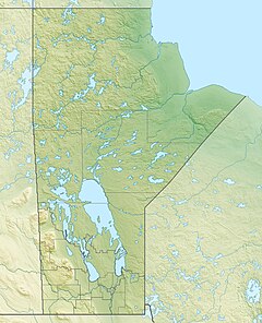 Sayisi Dene is located in Manitoba