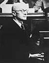 Gregor Ebner during the Nuremberg Trials